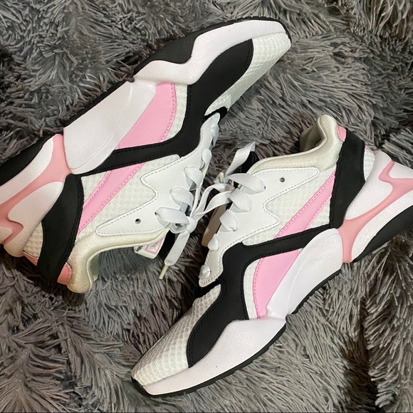 Black White Pink Puma Nova 90s Bloc - Picture 5 of 8
